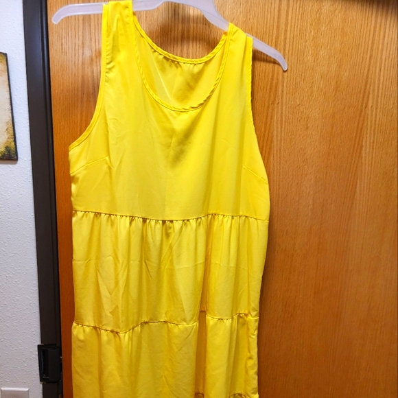 Pretty Yellow  Dress, Size 3x - Picture 1 of 5